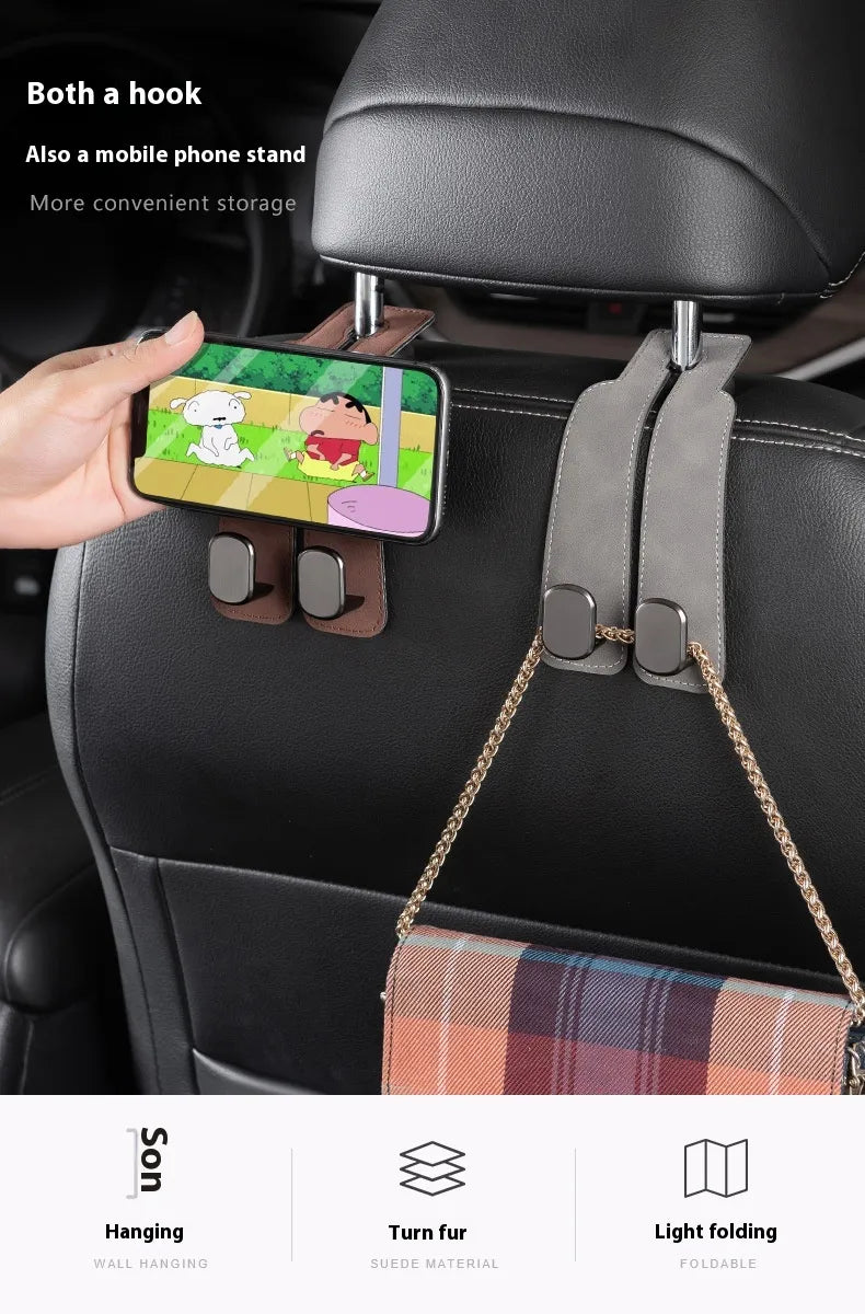 CargoHook Pro — Dual Car Headrest Hook