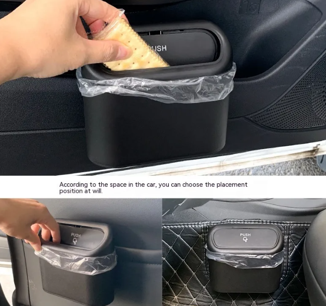 CleanRide™ Folding Car Trash Can
