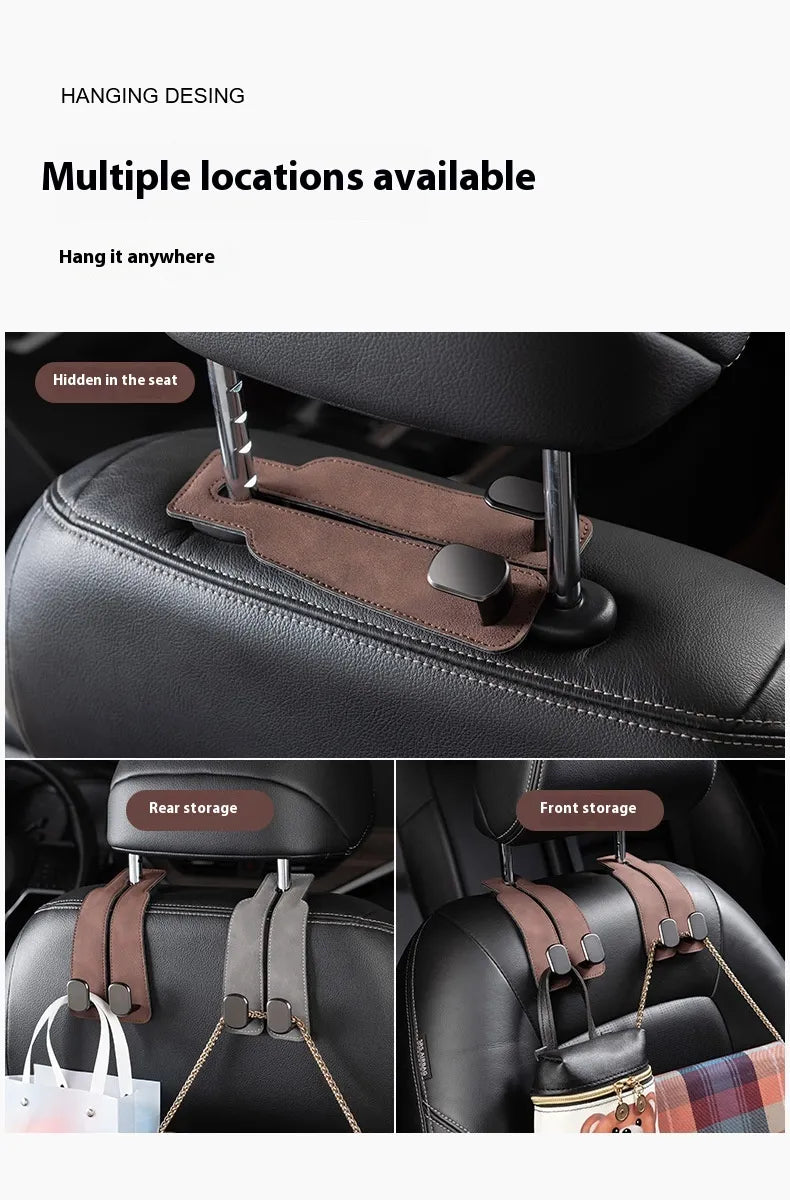 CargoHook Pro — Dual Car Headrest Hook